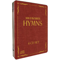 100 Favorite Hymns - Inspiring Music 4 Cd Gift Set In Collectible Metal ...